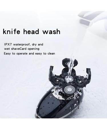 5 in 1 IPX7 Men's Electric Shaver - Portable USB Rechargeable Waterproof Beard Trimmer & Hair Clipper - Buy Online on GoSupps.com