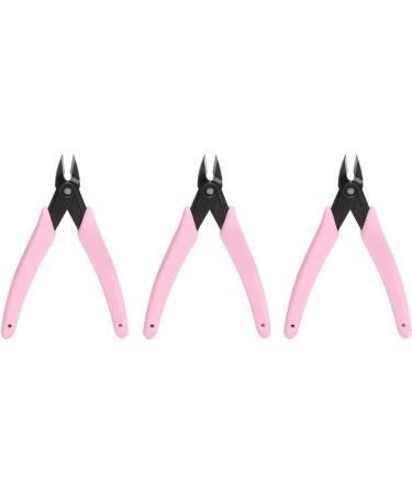 Nail Cuticle Clipper Automatic Rebound Ergonomic Anti Slip Inline Spring Stainless Steel Cuticle Trimmer for Home for Fingernail (Pink) - Buy Online on GoSupps.com