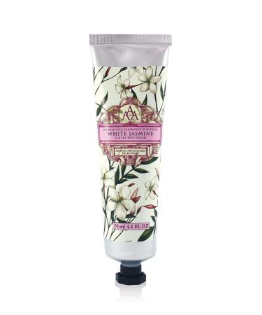 AAA Floral - Luxury Body Cream - White Jasmine - Enriched with Shea Butter - 130 ml / 4.4 fl oz