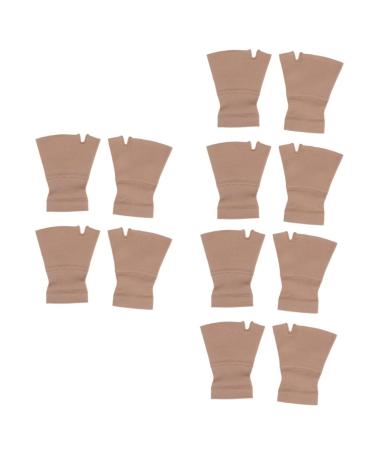 Healeved 6 Pairs Wrist Protector Hand Brace Wrist Brace with Thumb Wrist Support Gloves Compression Gloves Brace