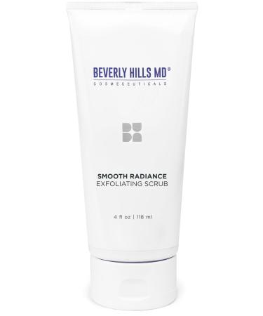 Smooth Radiance Exfoliating Scrub for Aging Skin Daily Gel Formula for Smooth Skin- Target Dead Skin Cells Oil Large Pores w/Crystalide Peptides Niacinamide Hyaluronic Booster