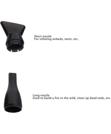 Mini Hair Dryer Practical Lightweight Compact Size Cordless Hair Dryer High Speed Multifunctional Aluminum Alloy Portable Blow Dryer for Outdoor Travel Hiking Camping - Buy Online on GoSupps.com