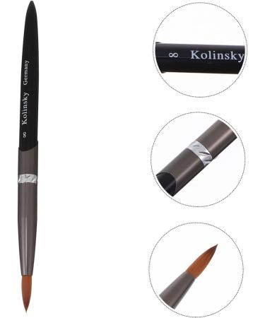 Beatifufu 1pc Nail Pen Dry Makeup Brush Cleaner Manicure Carving Pen Thin Nail Brush Professional Nail Carving Pen Nail Dotting Pen Nail Art Liner Brushes Manicure Painting Tool Alloy - Buy Online on GoSupps.com