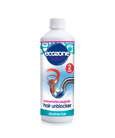 Ecozone Plughole Hair Unblocker 2 Uses