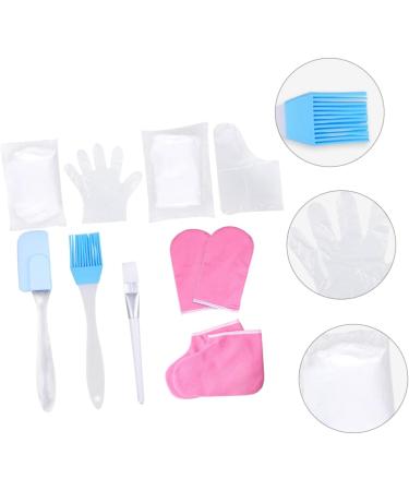 minkissy 2 Sets Hand and Foot Care Set Paraffin Bath Liners Spa Gel Socks Warmer Mittens Hand Covers Moisturising Foot Socks Moisturizing Cotton Gloves (foot Covers) Work Thermal Socks - Buy Online on GoSupps.com