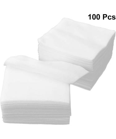 Healifty Non Woven Gauze Sponge Makeup Remover Pads 200pcs 10x10cm - White - Buy Online on GoSupps.com