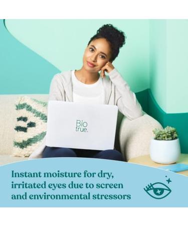 Buy Biotrue Hydration Boost Eye Drops | Bausch + Lomb | Preservative Free pH Balanced for Dry Eyes | 30 Single Dose Vials - Buy Online on GoSupps.com