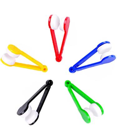 5Pcs Eyeglass Brush Cleaner Sunglasses Cleaning Clips - Fast & Effective Cleaning Solution - Buy Online on GoSupps.com