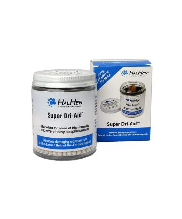 Hal-Hen Super Dri Aid Hearing Aid Dehumidifier - Single Dryer 3 Piece Set