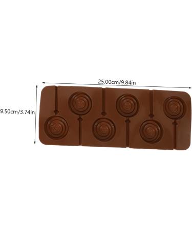 Ciieeo 2pcs Lollipop Mold Festival Baking Mold Lollipop Ball Molds Cookie Molds Sphere Lollipop Fondant Molds Sucker Molds Sucker Lollipop Silicone Cake Fudge Silica Gel Chocolate Candies - Buy Online on GoSupps.com