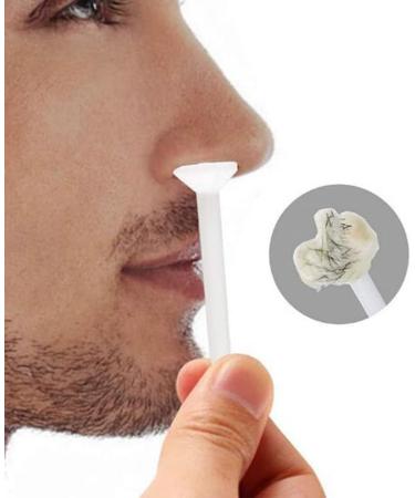 100 Pcs Disposable Nose Wax Sticks Men's Nose Hair Removal Applicators Kit - Buy Online on GoSupps.com