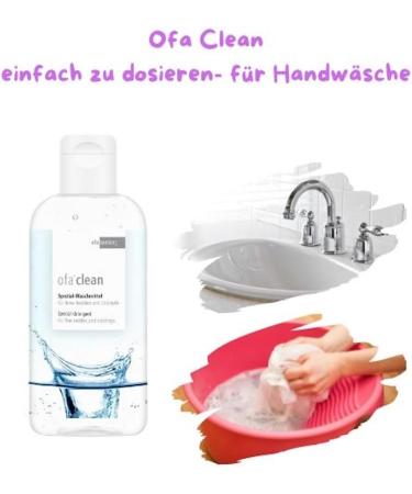 Ofa Clean Special Detergent for Support Stockings - 250ml + Olanmarp Laundry Net - 500ml Pack | Best Care for Compression Garments - Buy Online on GoSupps.com