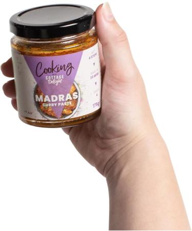 Cottage Delight - Madras Curry Paste 175g - Buy Online on GoSupps.com