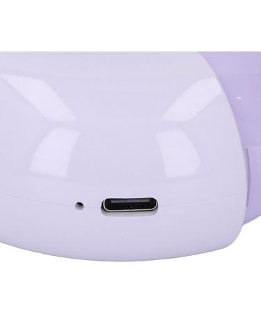 Electric Nail Clipper Anti Pinch USB Rechargeable Automatic Trimmer for Babies Seniors Efficient Manicure (Purple) - Buy Online on GoSupps.com
