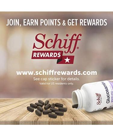 Schiff Glucosamine 2000 mg - 150 Coated Tablets for Joint Support - Buy Online on GoSupps.com