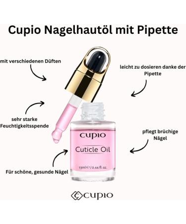  Cupio Cupio Cuticle Oil with Dropper 10 ml Skin Care Oil Nail Care Oil - Buy Online on GoSupps.com