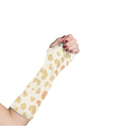 Heart Arm Cast Shower Cover Adults Breathable Soft Cast Protector Arm Plaster Sleeve Bag Cast Covers for Showers Arm Kids Swim on Vacation and Bathe Heart Small