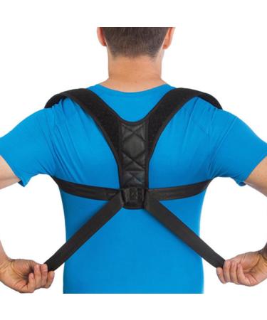Kakalote Breathable Posture Corrector for Men & Women | Pain Relief for Neck Back & Shoulders | Adjustable Chest Size 28-43 inch - Buy Online on GoSupps.com