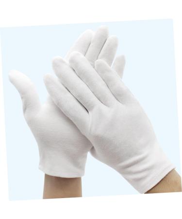 Veemoon 6 Pair Hand Protective Gloves Stretchable Lining Glove Thermal Gloves Industrial Gloves Safety Gloves Soft Gloves Cosmetic Make-up Moisturising Gloves Spa Gloves Pan Beads White - Buy Online on GoSupps.com