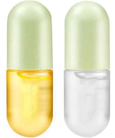 Vigcebit Upholstery Lip Gloss | 2 Series Day & Night Lip Plumper Set - Moisturizing Balm for Full Elastic Lips & Fine Line Reduction - Buy Online on GoSupps.com