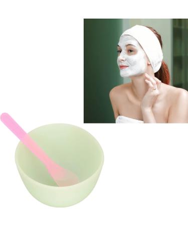 2set Face Mask Applicator Silicone Face Mask Bowl and Stirring Bars Reusable Soft Portable DIY Bowl Brush Set for Skin Care - Buy Online on GoSupps.com