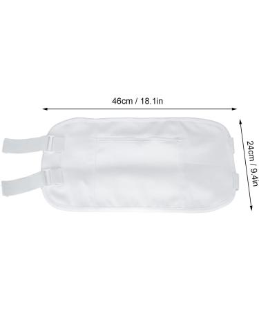 FDIT Reusable Castor Oil Pack - Two-Layer Organic Polyester & Cotton for Constipation Relief & Inflammation Support - Buy Online on GoSupps.com