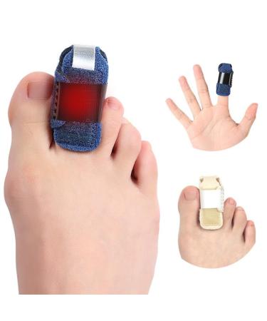 RooRuns Toe Alignment Kit - 2-Piece Splint Set for Hammer Toe Bent Toe & Toe Injuries | Worldwide Shipping - Buy Online on GoSupps.com