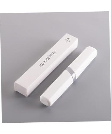 Ultechnovo Portable Travel Toothbrush Holder - Protective Case for On-the-Go Toothbrushes | Ideal Travel Gift in White - Buy Online on GoSupps.com