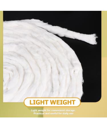 Ipetboom 1set Cotton Beauty Coil Beauty Coil Manicure Cotton Coil Perm Papers Salon Cotton Coil for Hair Perm Cotton Cotton Coil Stuffing Cotton Strips Hair Coils White - Buy Online on GoSupps.com