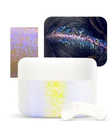 Glitter-gel glitter make-up face hair body glitter mermaid sequin sparkling sparkle for face hair lips nails make up cosmetics festival 03