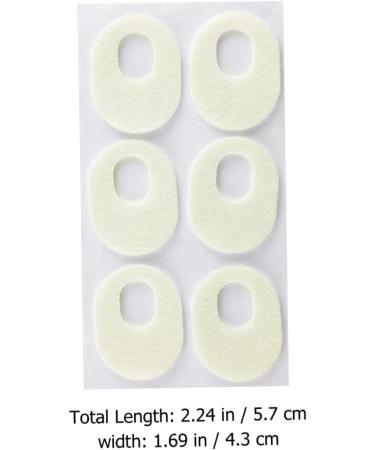 HAPINARY 6 Sheets Felt Corn Stickers Corn Pads Thick Felt Foot Pads Corn Cushions Sweat-Absorbent Foot Pads Felt Foot Corn Stickers Foot Corn Treatment Pads Corn Remover Pads - Buy Online on GoSupps.com