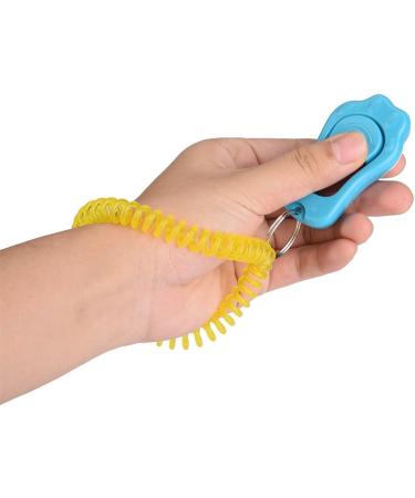 Zerodis Dog Training Clicker - Adjustable 3-Stage Sound Universal Pet Training Device for Cats & Dogs - Blue - Buy Online on GoSupps.com