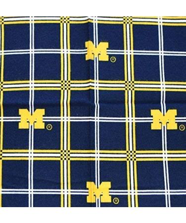 Set of 5 Wolverines Fan Printed Flannel Paperless Towels - 12x12 Inches, 1 Ply - Buy Online on GoSupps.com