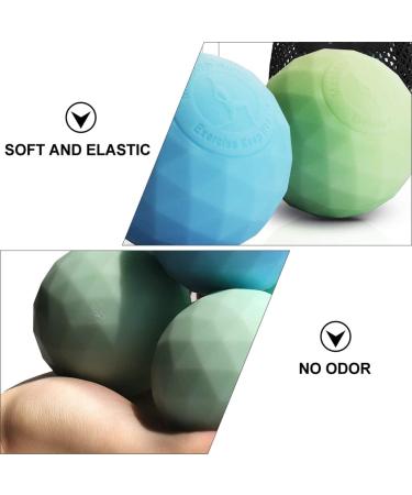 Buy Sosoport 2 STK Silicone Deep Tissue Massage Balls - Myofascial & Trigger Point Massage for Feet & Yoga | Gunkel Fitness Pebbles for Fasciitis - Buy Online on GoSupps.com