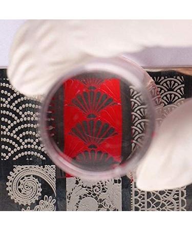 Buy ANCLLO Nail Art Stamper - Clear Silicone Stamping Jelly with Scraper | Perfect for DIY Nail Designs - International Shipping Available - Buy Online on GoSupps.com