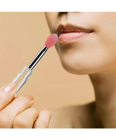 TEONEI Mini Silicone Lip Brush Set - 6Pcs | Lipstick Applicator & Makeup Brushes - Buy Online on GoSupps.com