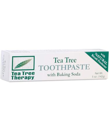 Tea Tree Therapy Toothpaste with Baking Soda - 5 oz | Natural Oral Care - Buy Online on GoSupps.com