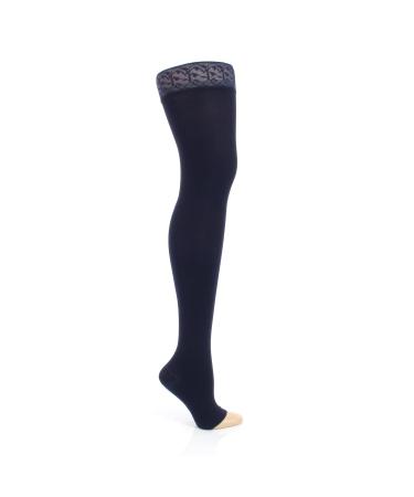 BORT AktiVen TREND CCL2 AG compression stockings short without toe 3 caramel