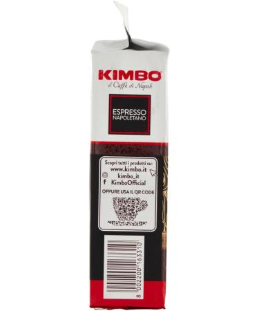  Italian Gourmet E.R. Kimbo Caffe Espresso Napoletano Ground Coffee 250g + Pulp Italian Gourmet 400g Set of 6 - Buy Online on GoSupps.com