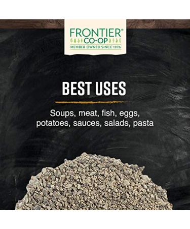 Frontier Co-op Organic Fair Trade Black Pepper Coarse Grind 1lb - Premium Spice - Buy Online on GoSupps.com