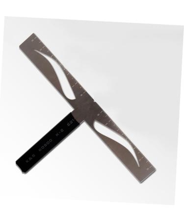 FOMIYES 2pcs Eyebrow Ruler Stencil Eyebrow Drawing Tool Eyebrow Stencil Kit Template With Box Suite - Buy Online on GoSupps.com