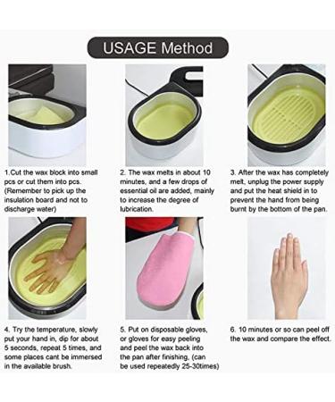 Machine cire de paraffine pour mains et pieds chauffage rapide de 200 W chauffe-cire de paraffine de 3400 ml pour th rapie thermique et relaxation - Buy Online on GoSupps.com