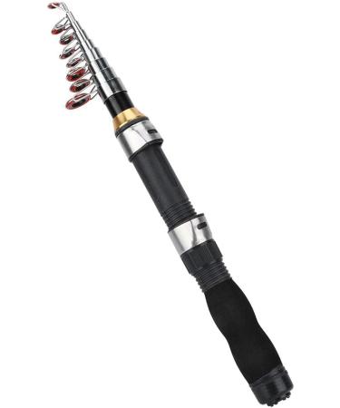 Plplaaoo Retractable Mini Fishing Rod - Portable 1.9m Travel Fishing Rod for Sea & Saltwater Fishing - Buy Online on GoSupps.com