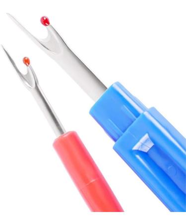 5-Piece Colorful Seam Ripper Assortment Kit with Scissors - Handy Stitch Remover Tools for Sewing, Removing Unwanted Hems and Seams - Buy Online on GoSupps.com