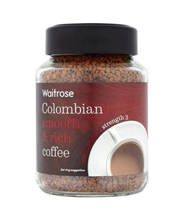 Gold Waitrose de caf lyophilis colombien 100 g