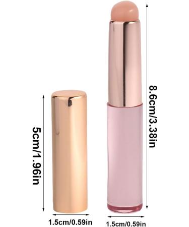Shitafe Lip Applicator Silicone Small Lip Brush | Versatile Reusable Lip Portable Brush for Lipstick Concealer Applicator Pink - Buy Online on GoSupps.com