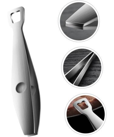 Healeved 1pc Stainless Steel Pig Hair Clip Manual Tweezer Hair Remover Cooking Tweezer Fish Bone Pincer Hair Tweezer Hair Removal Tool Kitchen Supply Precision Tweezer Food Tweezer - Buy Online on GoSupps.com