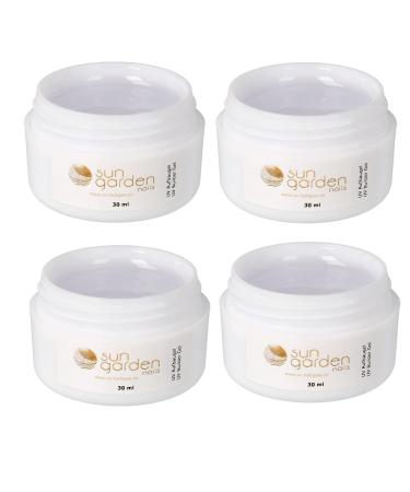 UV Gel Classic Builder Gel Clear 4 x 30ml - Builder Gel clear - UV Gel transparent - Builder Gel