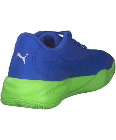 PUMA Unisex Kids Triple Jr Basketball Shoe - 37 EU - Bluemazing Green Glare | International Shipping Available - Buy Online on GoSupps.com