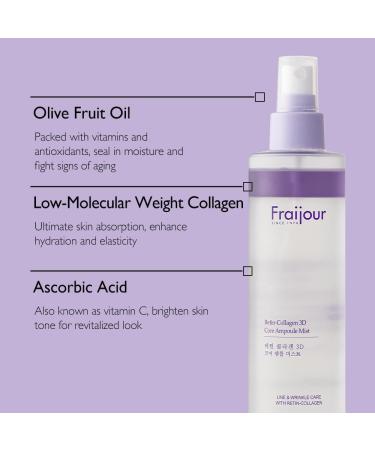 Retin-Collagen 3D Core Ampoule Mist - 200ml / 6.76 fl. oz | Hydrating Anti-Aging Facial Spray for Youthful Skin - Shop Internationally - Buy Online on GoSupps.com